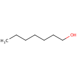 2d structure of heptan-1-ol