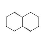 2d structure of decahydronaphthalene